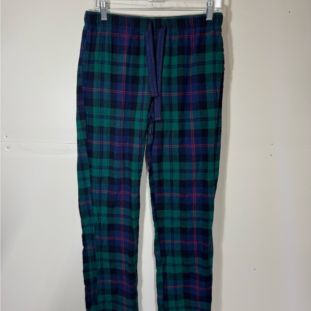 Old Navy Green and Blue Plaid Pajama Pants